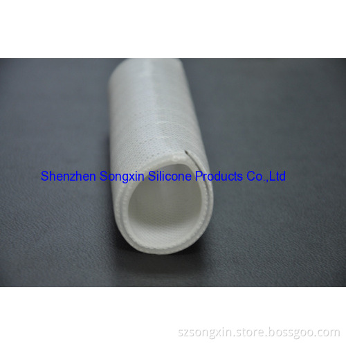 Flexible Heat Resistant Stainless Steel Braided Silicone Tube